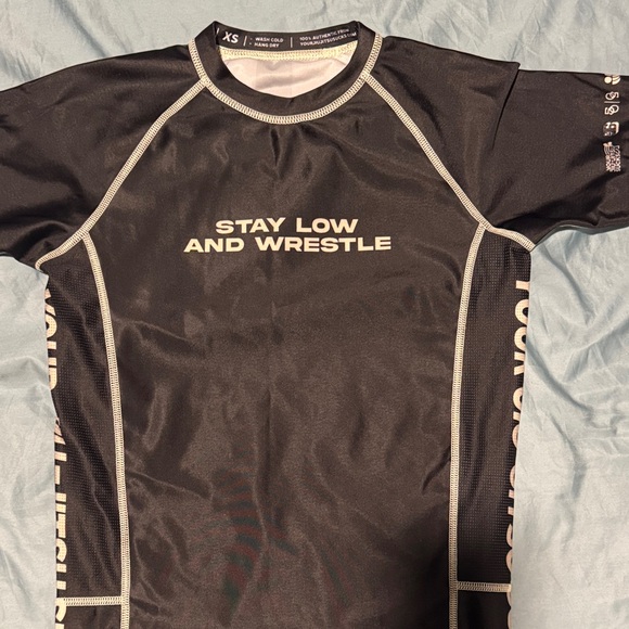 YJJS Tops - Black Jiujitsu rashguard